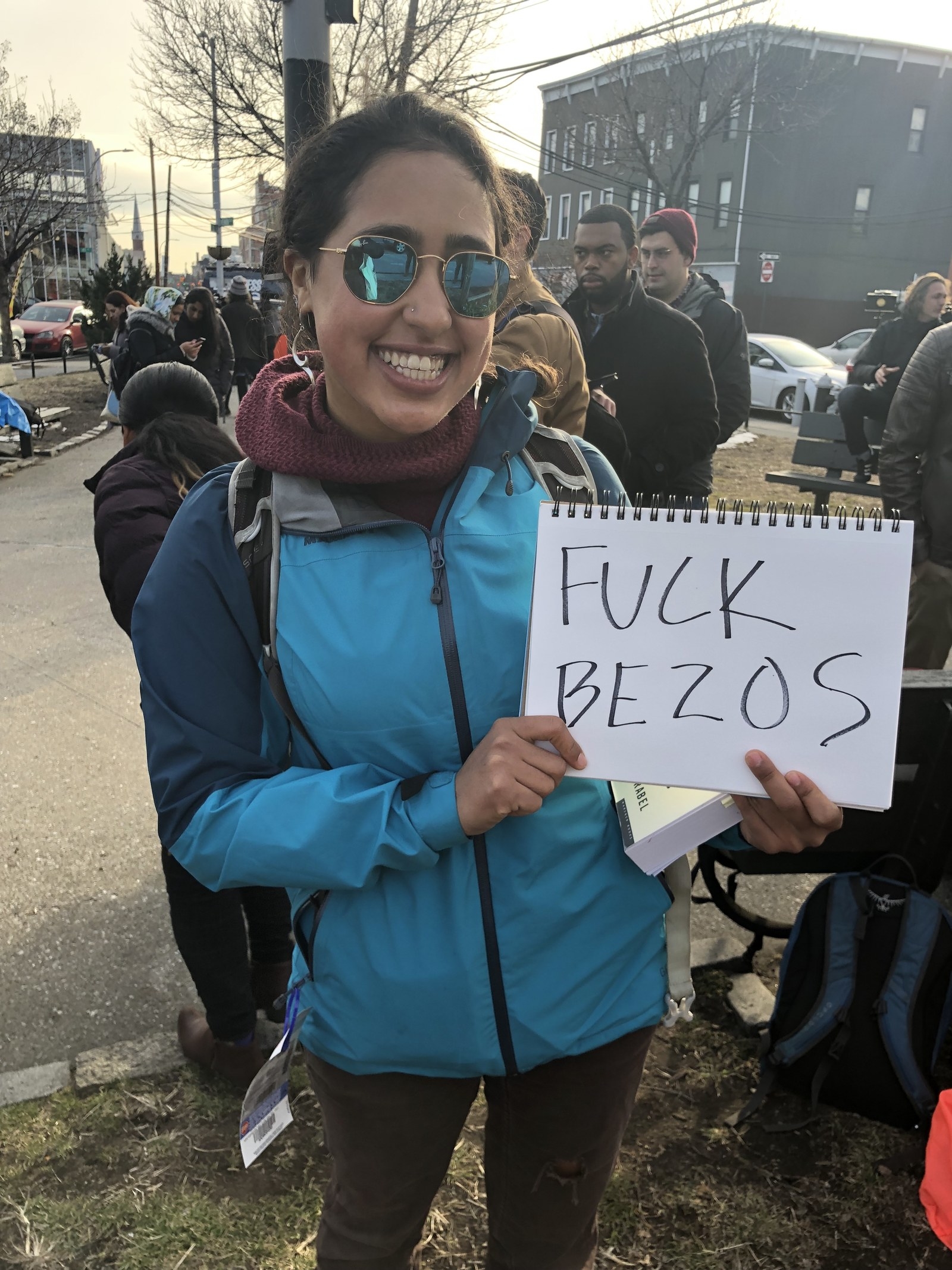 New Yorkers Share Messages To Jeff Bezos And Amazon
