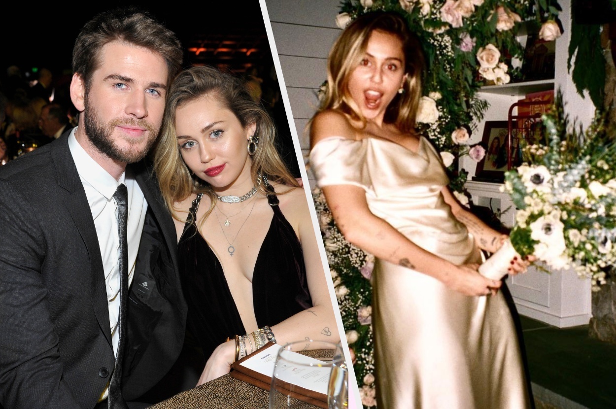 Winter wedding dress inspiration from Miley Cyrus to Kaley Cuoco, Priyanka  Chopra and more — HELLO! | Celebrity wedding dresses, Wedding dress  inspiration, Celebrity bride