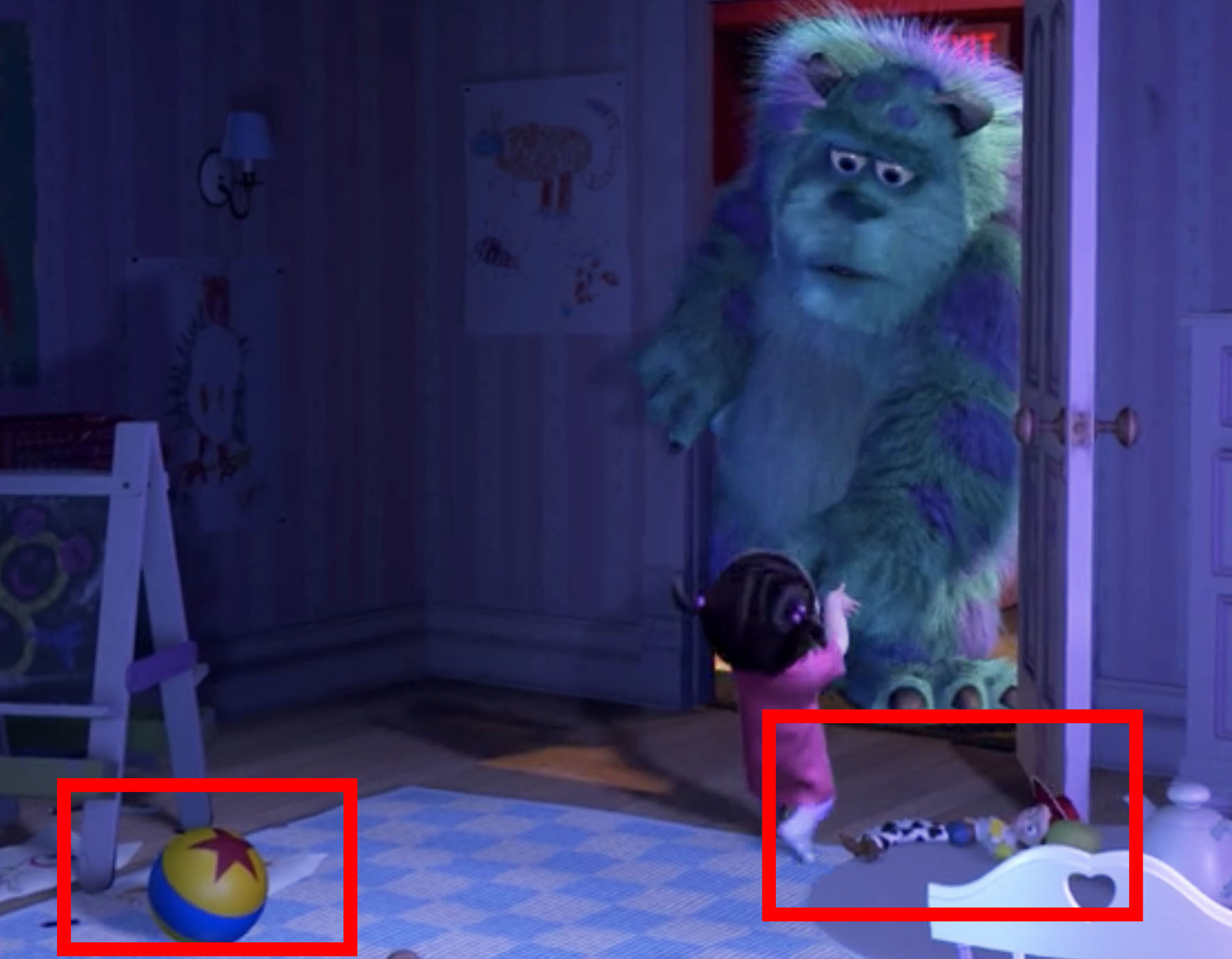 monsters inc subliminal messages