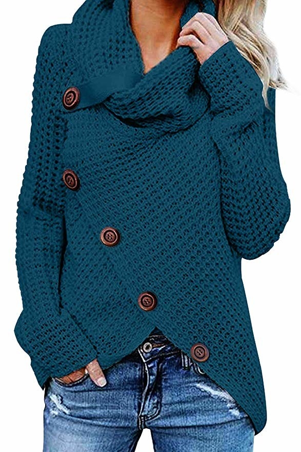 Maje Wool Sweater turquoise casual look Fashion Sweaters Wool Sweaters 