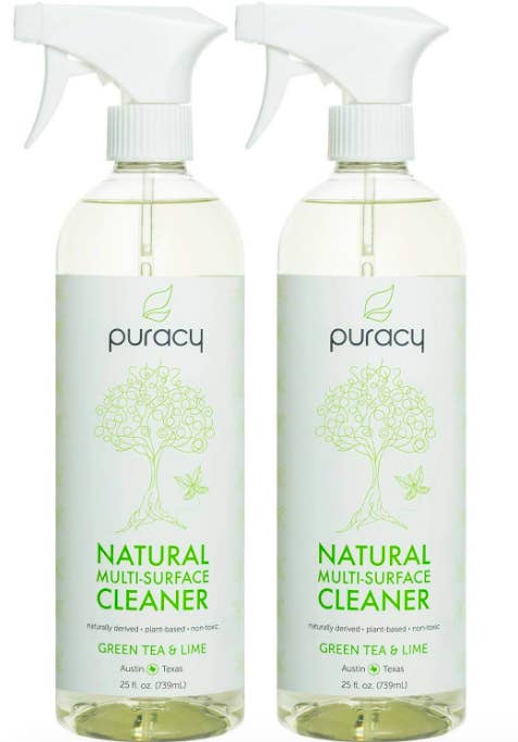 Puracy Green Tea & Lime Clean Surface Cleaner Refill Can - 14.4 Fl