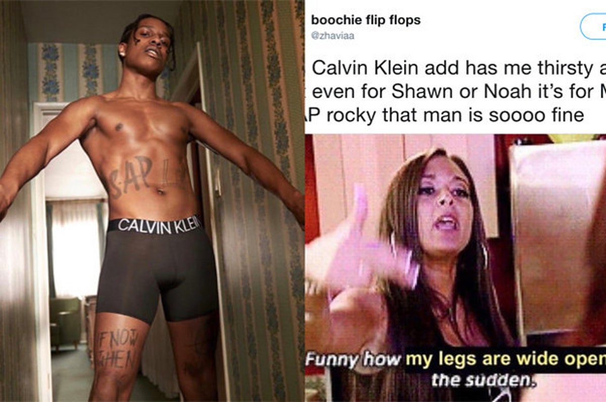 15 Reactions To A$AP Rocky's Calvin Klein Pictures