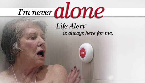 Image result for you're never alone with life alert