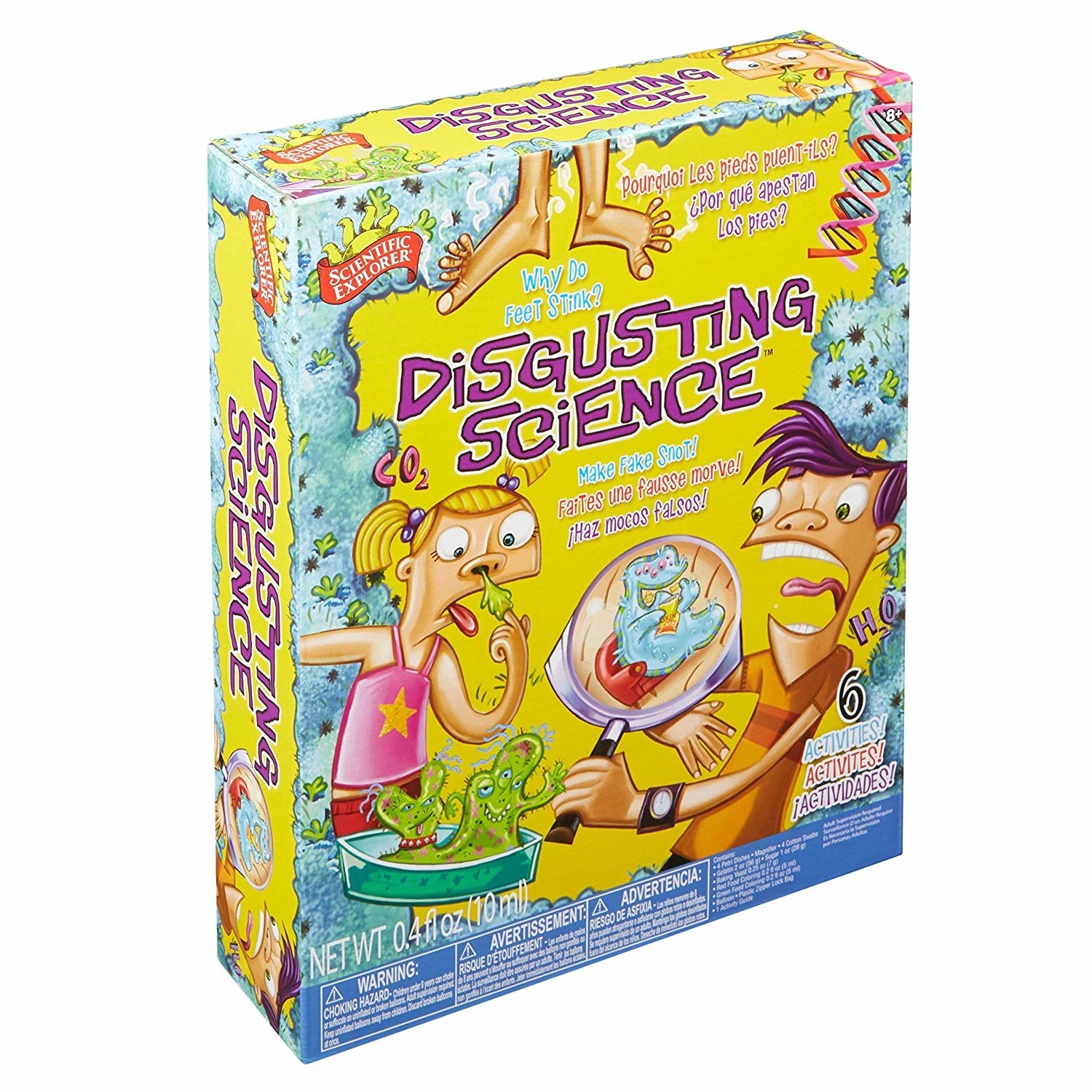 Promising review: "Since I have two little boys, this was very appealing to them. What was appealing to me was the science lesson they received by doing these experiments. You could definitely do these on your own without buying the kit, but I like a neatly packaged kit full of instructions and all the items you need. This was a full day of science fun, and there was extra do do again on another day." —Kogie Price: $14.97