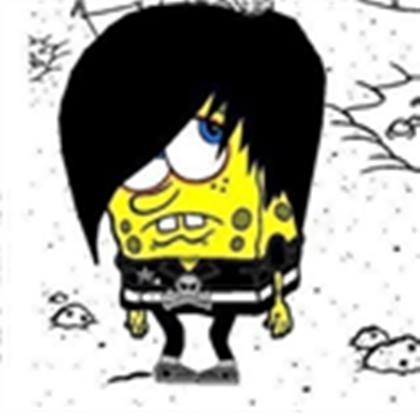 emo spongebob