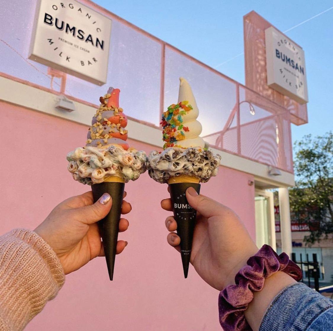 Come for the made-to-order cereal cones loaded with soft serve; stay for the millennial pink Instagram backdrop.Located in Los Angeles