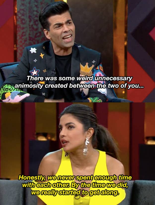 13 Highlights From Kareena Kapoor Khan And Priyanka Chopra Jonas Koffee With Karan Episode Before starting her acting career, she worked as a model and gained fame after winning the miss world title in 2000. 13 highlights from kareena kapoor khan