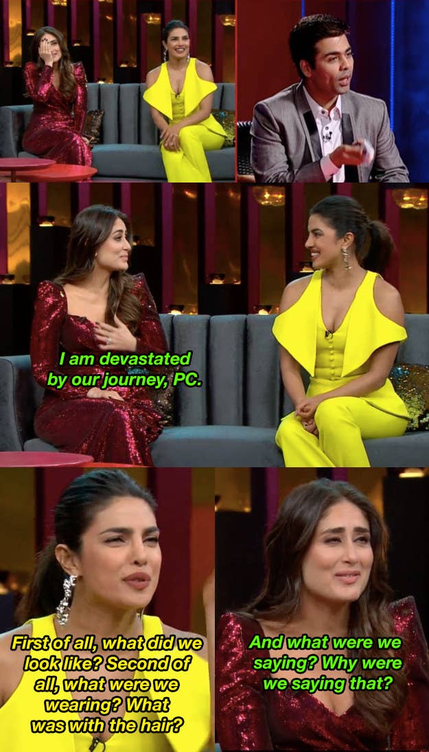 13 Highlights From Kareena Kapoor Khan And Priyanka Chopra Jonas Koffee With Karan Episode The first episode aired on 19 november 2004. 13 highlights from kareena kapoor khan