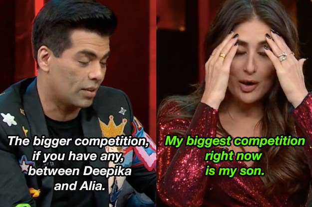 13 Highlights From Kareena Kapoor Khan And Priyanka Chopra Jonas Koffee With Karan Episode During the episode, kareena kapoor made attempt at trolling priyanka chopra and her accent.