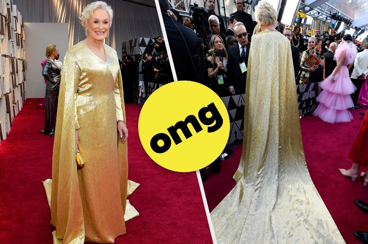 Glenn close hotsell oscar dress