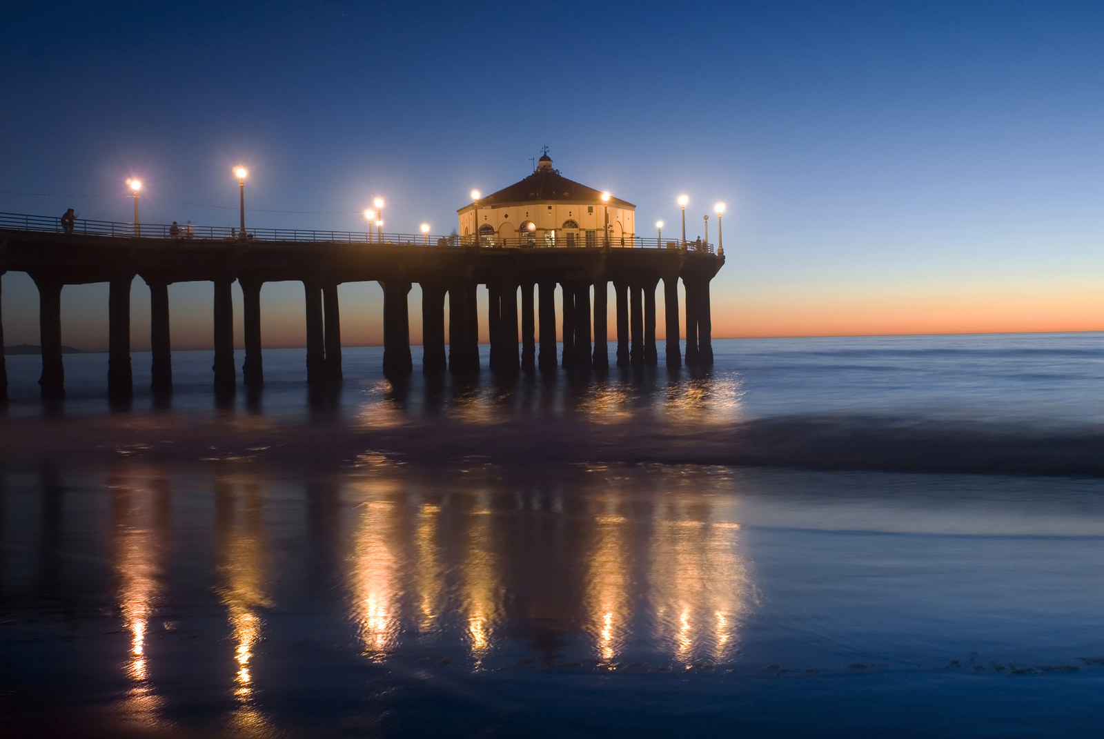 Y'all, Manhattan Beach feels fancy. The Los Angeles Times refers to it as "an oceanside pearl with added polish." It's home to sports stars like Lakers coach Luke Walton and Kings goalie Jonathan Quick. The culinary scene is big, too. Six of Eater's essential South Bay restaurants are in Manhattan Beach. But this doesn't mean Manhattan Beach isn't chill. A ride south on the beach bike path is a very relaxing experience.AddressThere's no one address, but the pier is a good landmark. ParkingThere are 12 lots run by the city of Manhattan Beach. The beach lots are $2 an hour. City lots are $1.75 an hour.