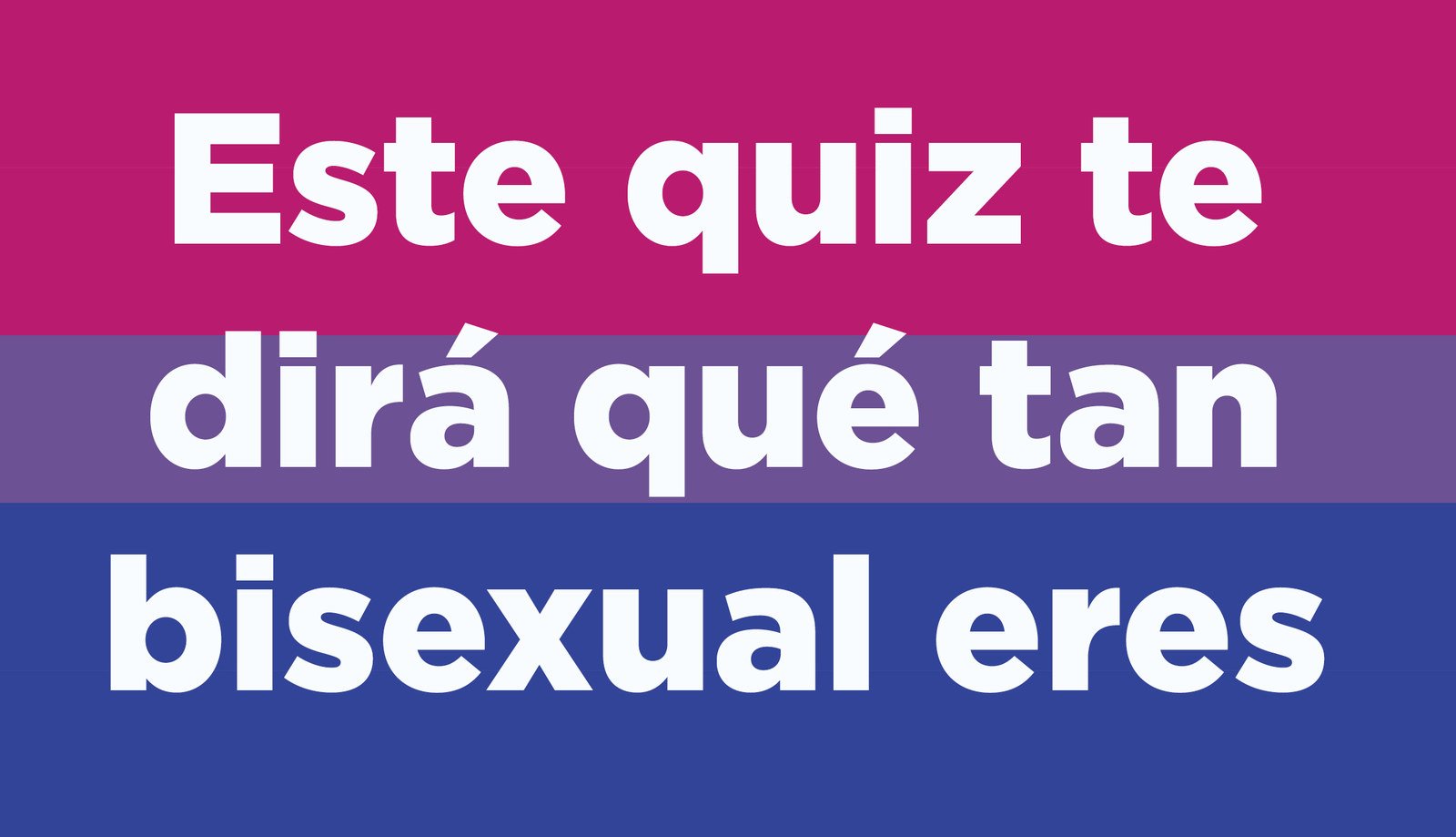 Am i bisexual quiz