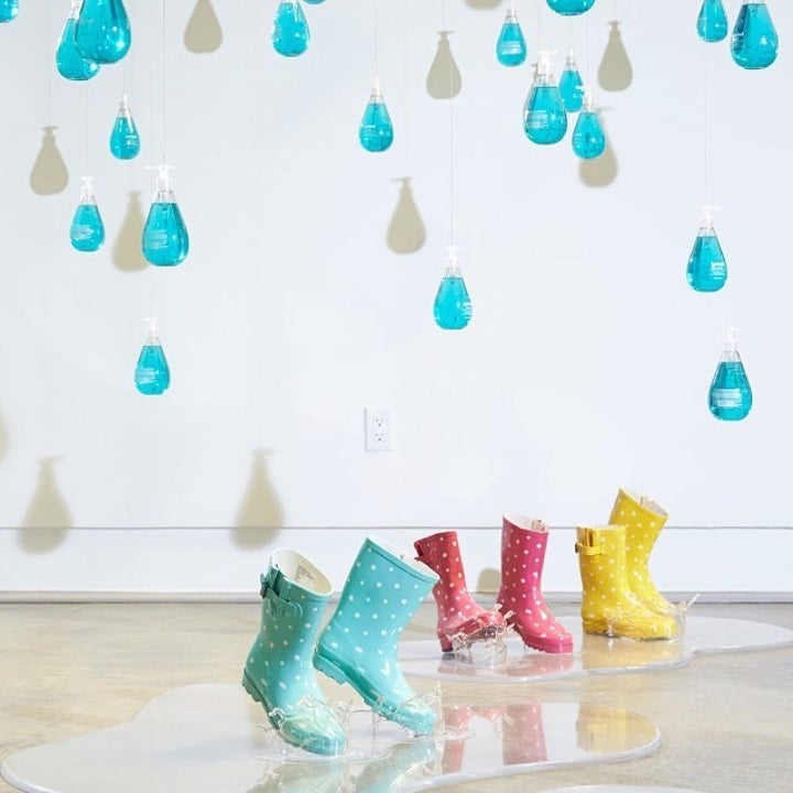 rain boots in store