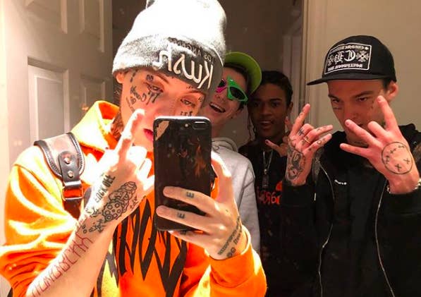Give Lil Xan Some Face Tattoos And Well Tell You What To Name Your