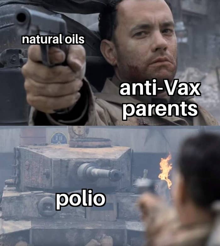 Image result for anti vax memes half way there