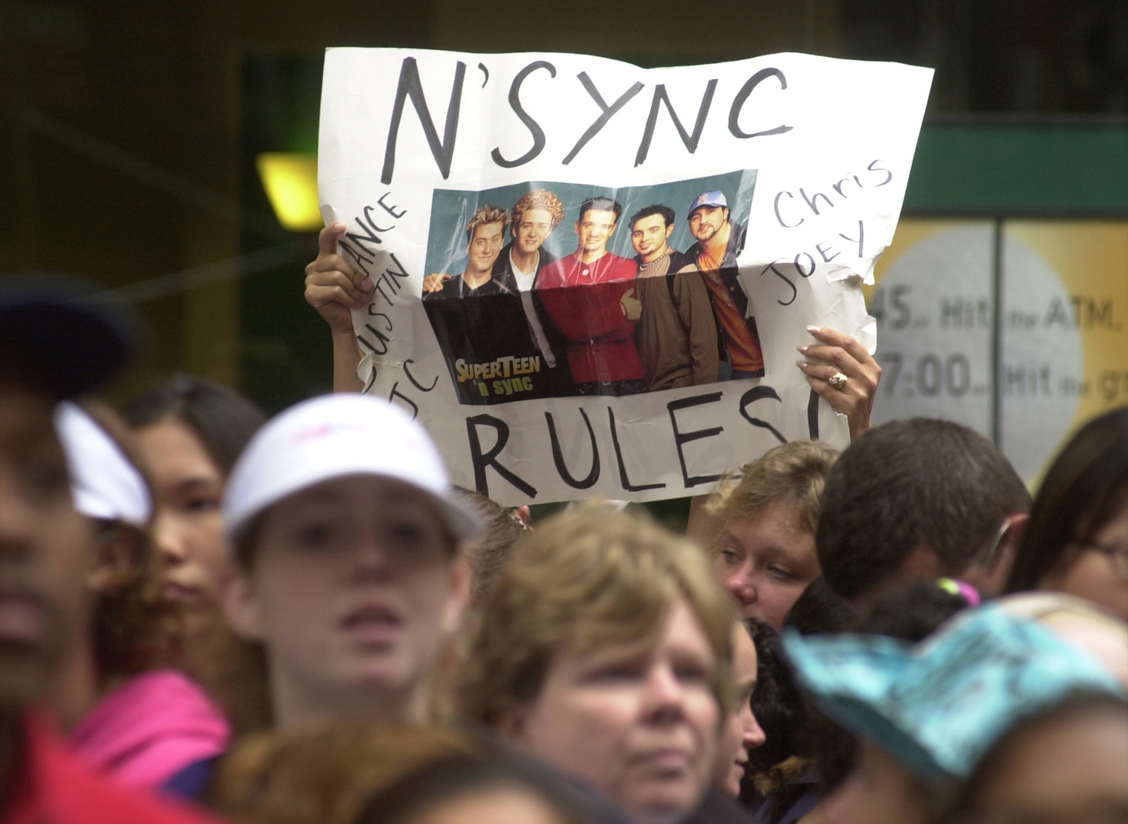 an nsync fan sign