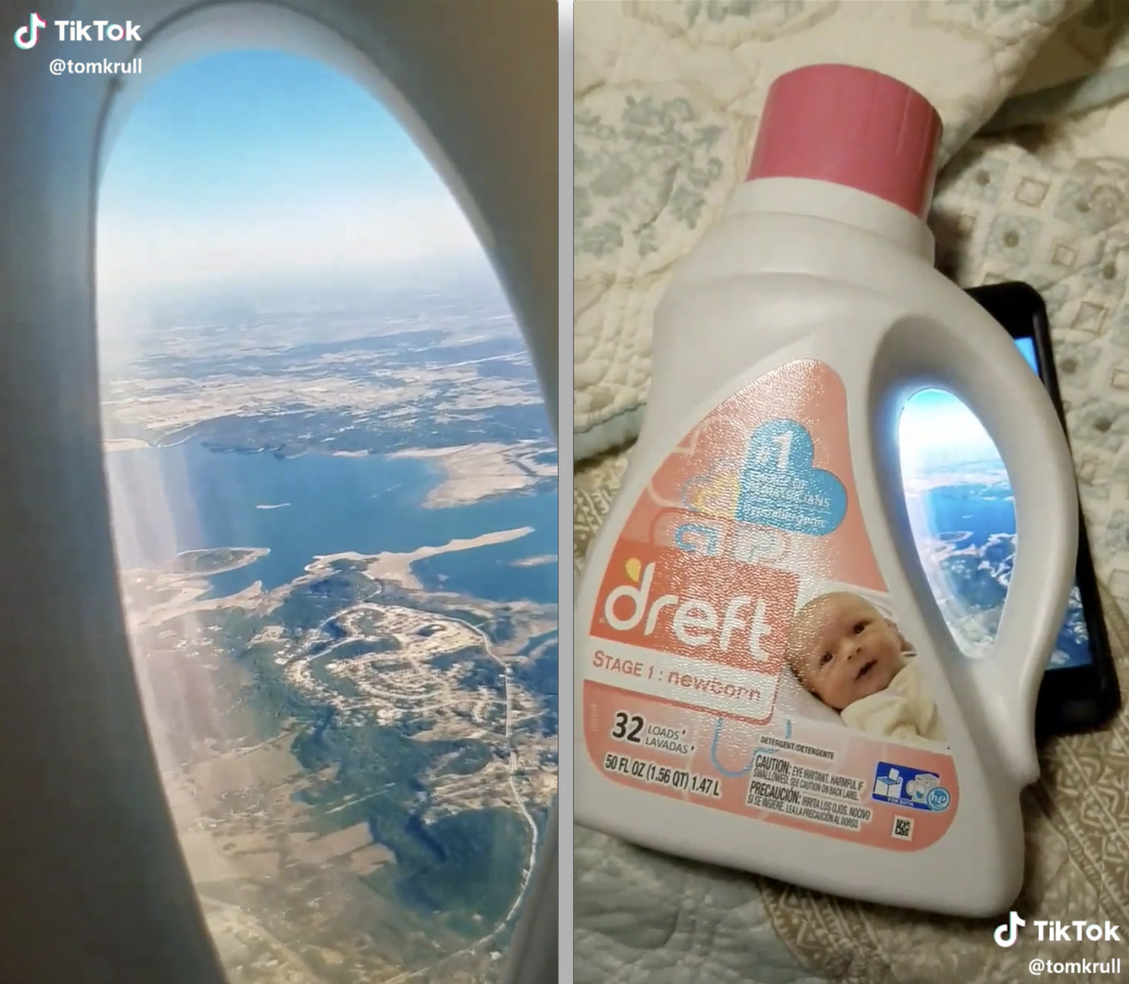 fake travel photos toilet seat