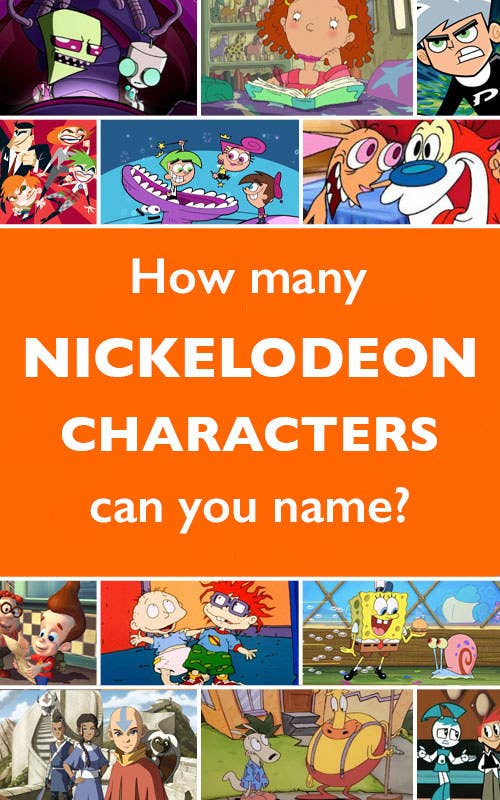How Many Nickelodeon Characters Can You Name?