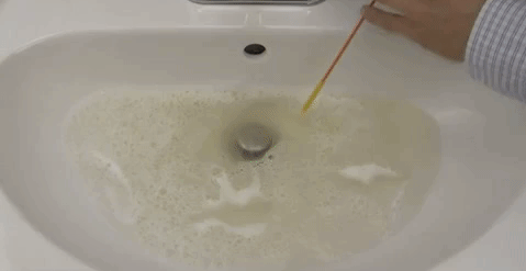 Promising review: "My bathroom sink kept clogging and draining slowly. It was starting to bother me, so I used one of these and pulled out a huge chunk of hair (gross, I know). I had so much gunk in there that I had to do it two more times to get everything out. It's great that they come with five refills because they are not reusable. Now my bathroom sink drains fine and I have a few extra left over for when it happens again." —BreGet the handle plus five wand refills on Amazon for $18.95.