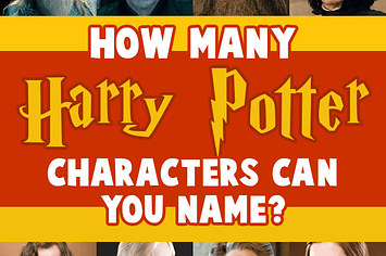 There Are Over 700 Harry Potter Characters And I Ll Be Impressed If You Can Name 25