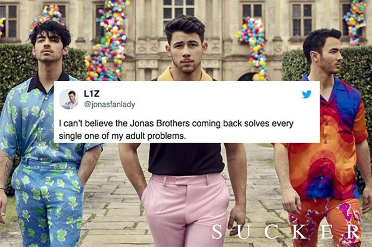 Tordenvejr navigation Søgemaskine markedsføring The Jonas Brothers Are Officially Releasing New Music, And Here Are Some Of  The Best Reactions