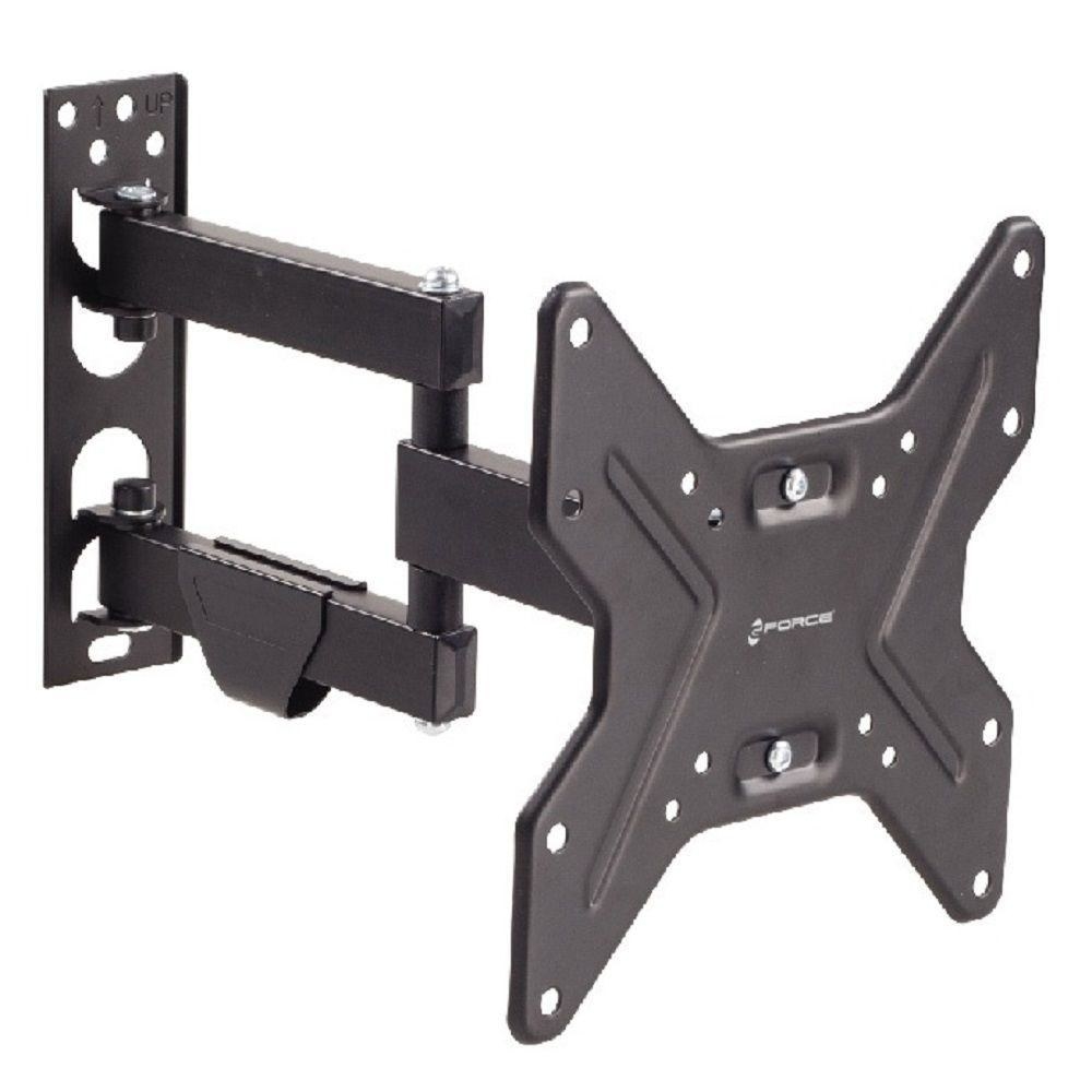 the x-shaped black wall mount tv kit