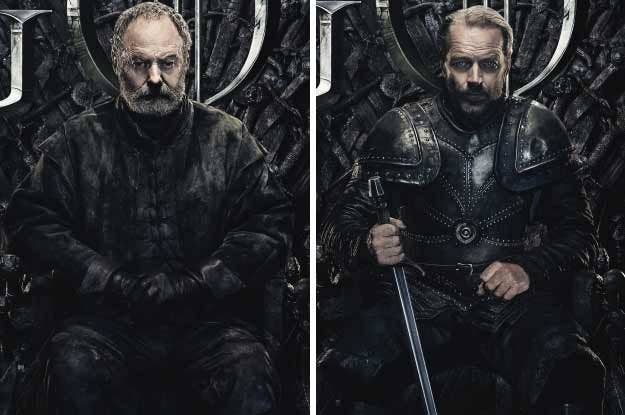 See 20 'Games of Thrones' characters on the Iron Throne in Season 8 posters