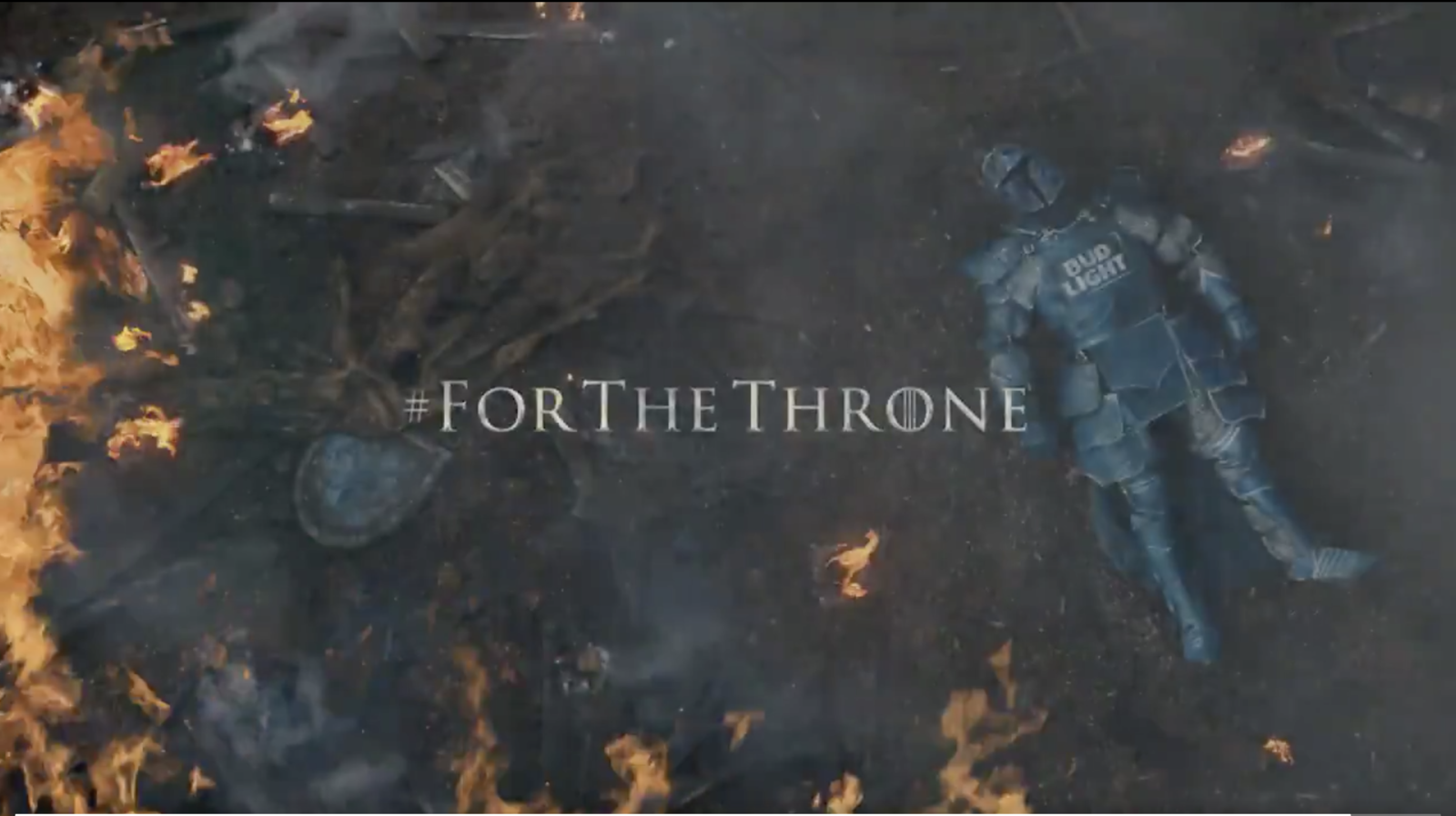 Light And HBO Teamed Up A "Game Of Thrones"–Themed Bowl Ad