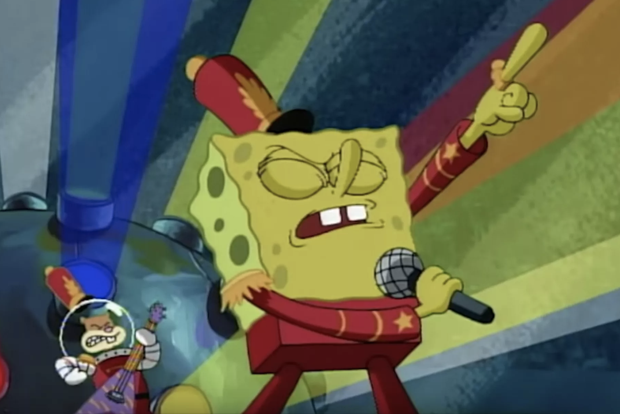 Nickelodeon Animation on X: GUYS here's the FULL SpongeBob Super Bowl  Halftime Show clip!! 