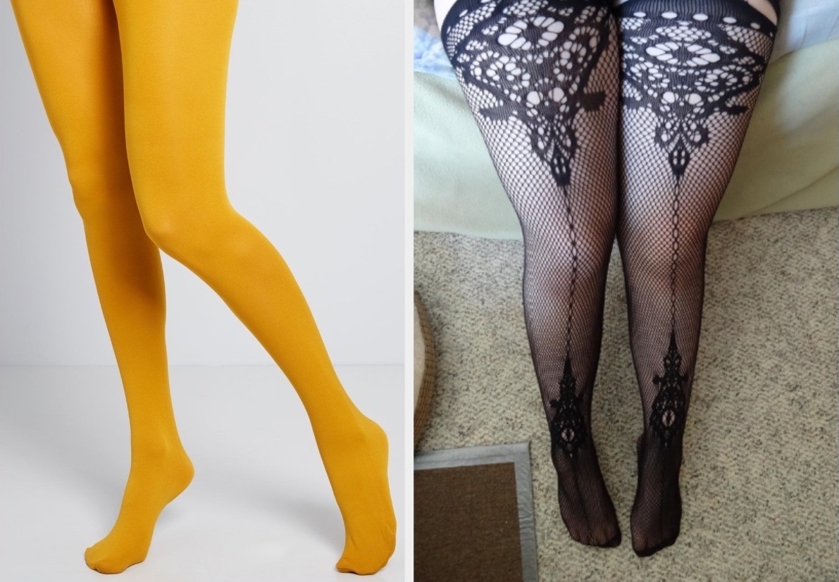 D-GROEE Plush Lined Tights Women Translucent Pantyhose Leggings Winter Warm  Thick Tights Solid Colored Hosiery