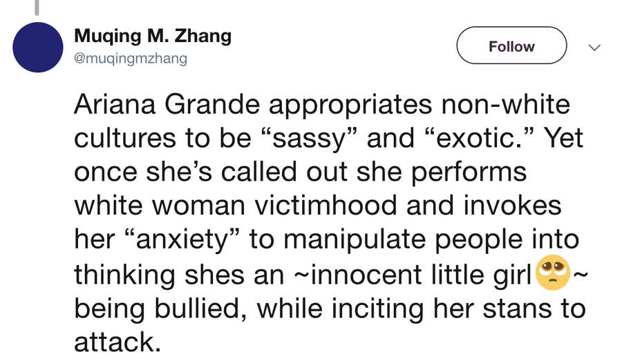 Ariana Grande Has Responded To Accusations That She Appropriated