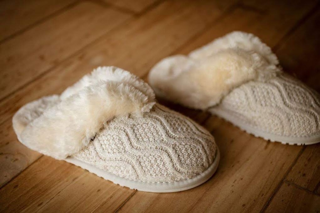 Comfy slippers are a must for a cozy Galentine's Day in and these snuggly gems from Lamo will give your tired feet some extra love.