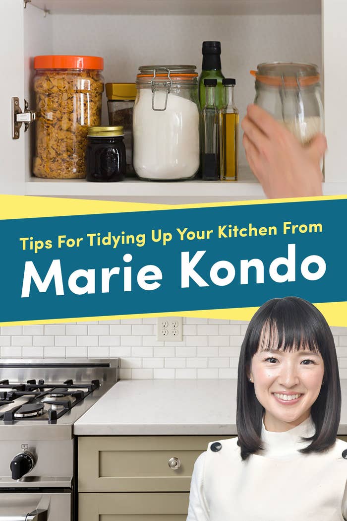 KonMari Method Tip  Folding Kitchen Linen 