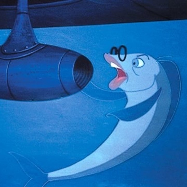 9. Henry Limpet in his fish form from The Incredible Mr. Limpet can be seen...