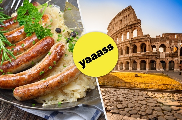 Where In Europe Should You Travel To Based On Your Taste In Food?