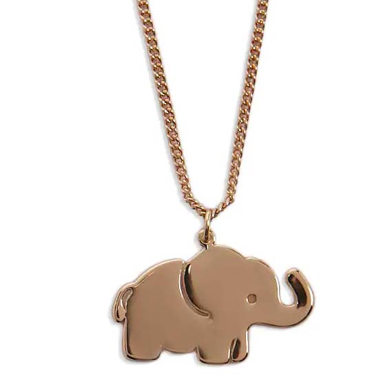 Forever 21 elephant clearance necklace