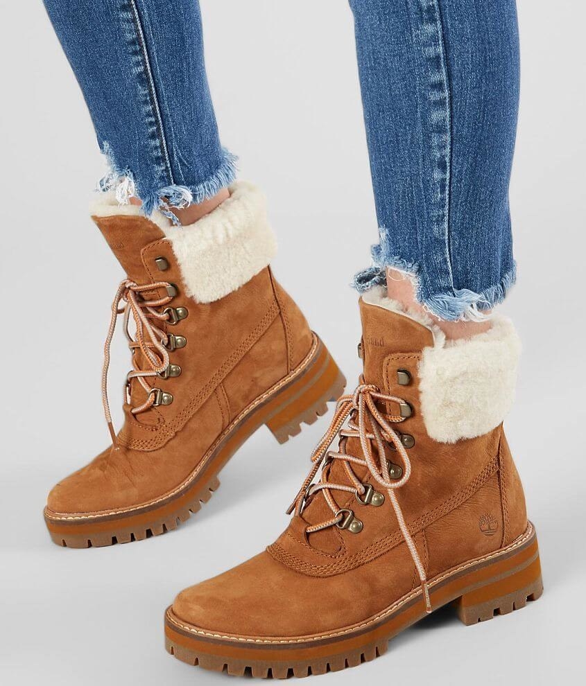 warm fuzzy boots