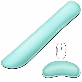 the two supportive pads in light blue