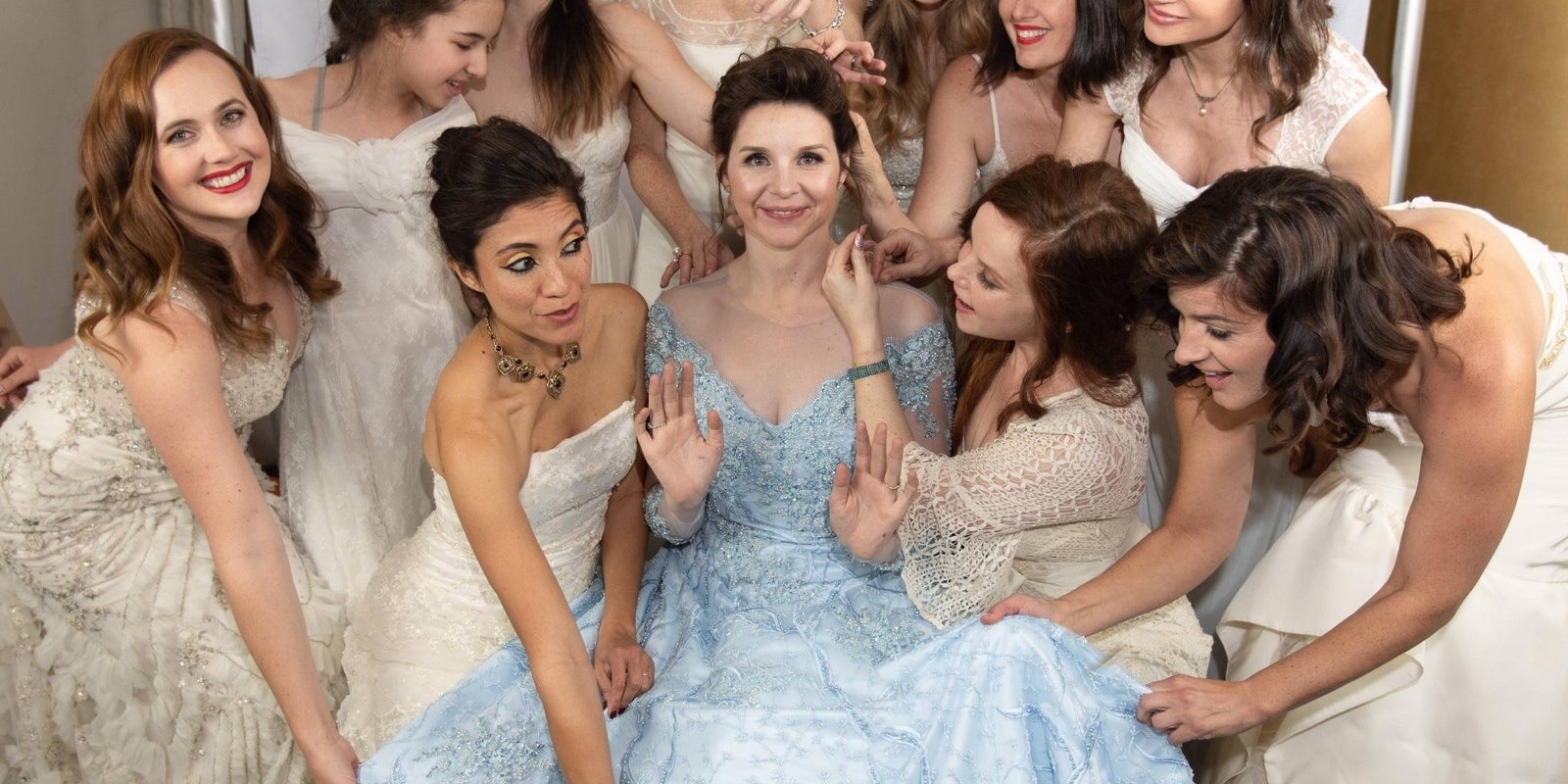 This Bride Invited Everyone To Wear Their Old Wedding Dresses To