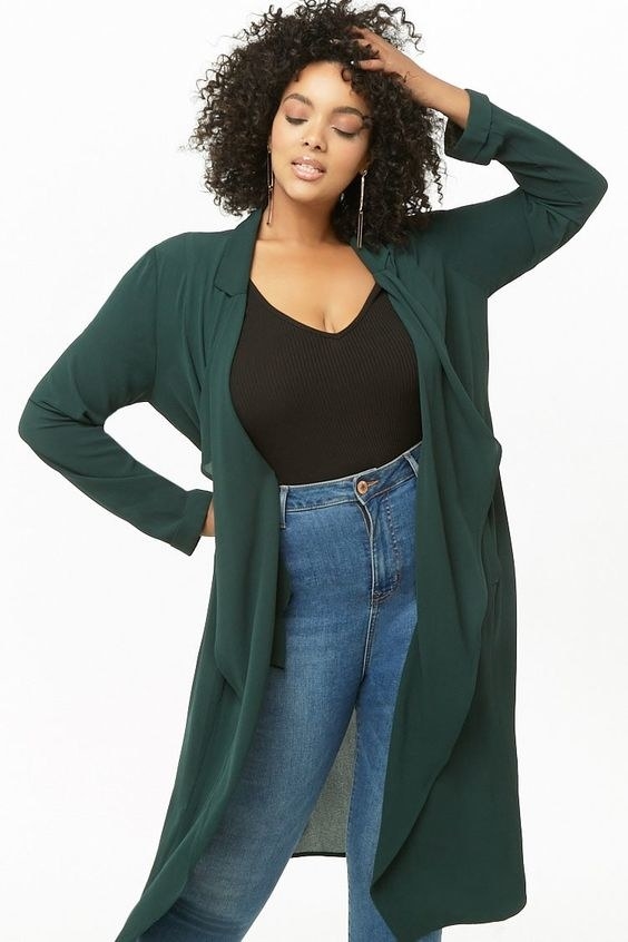 forever 21 plus size winter coats