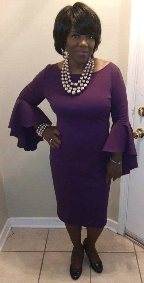 Amazon plum top dresses