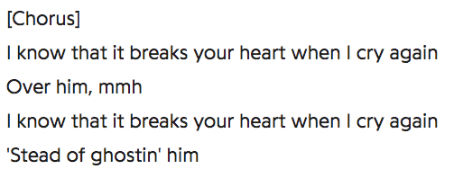 Ghostin Ariana Grande Genius