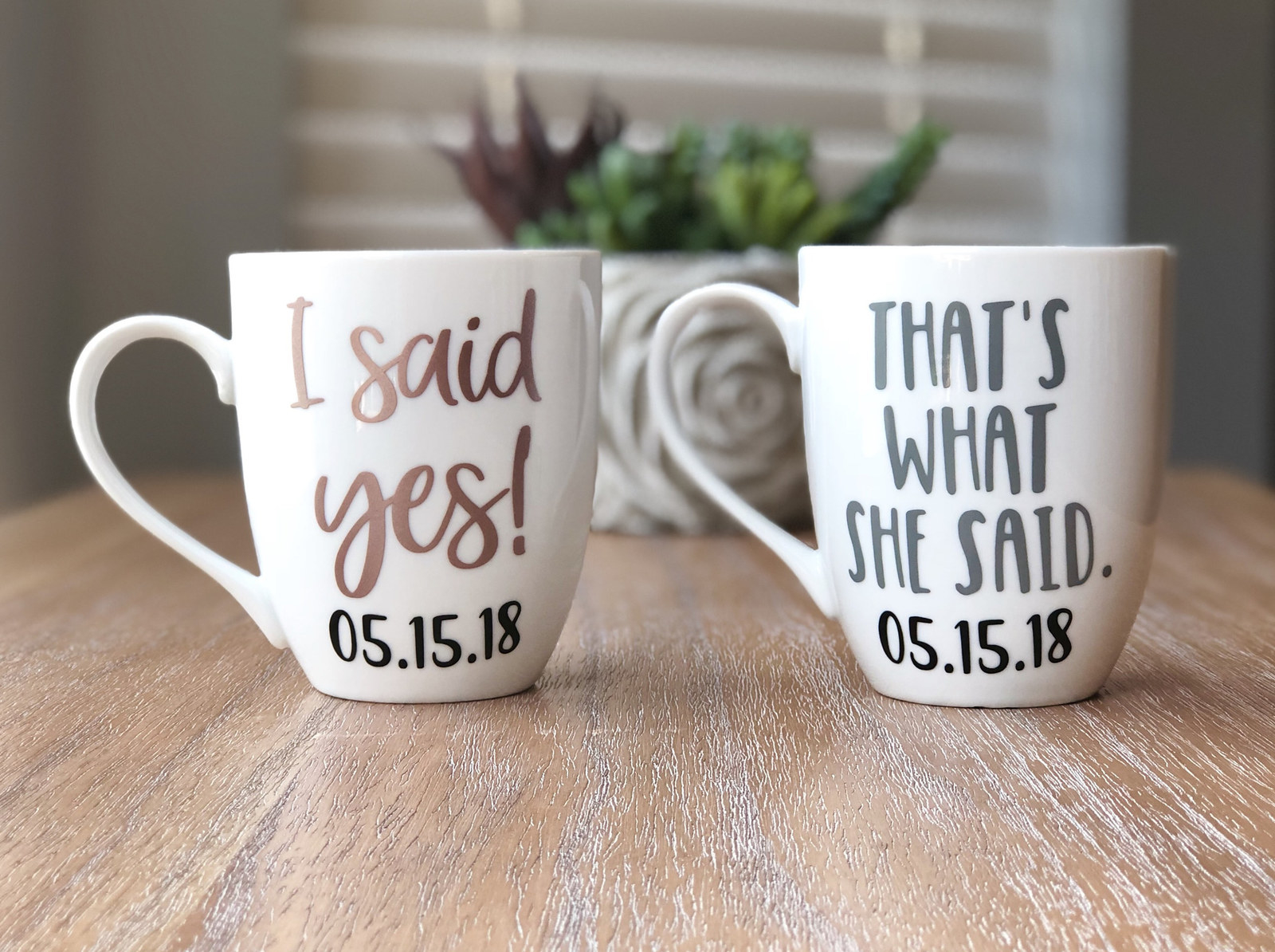Yes Thats What She Said Wedding Marriage Cup Ceramic Mug Funny Gift Tea Coffee 