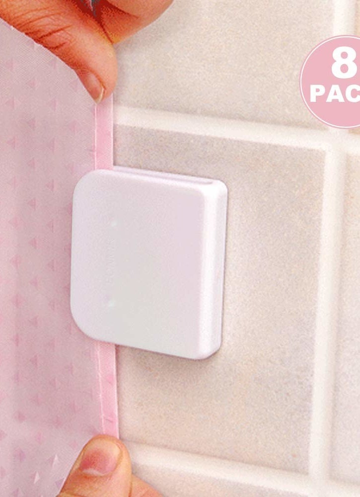 wall clip that hangs onto shower curtain 