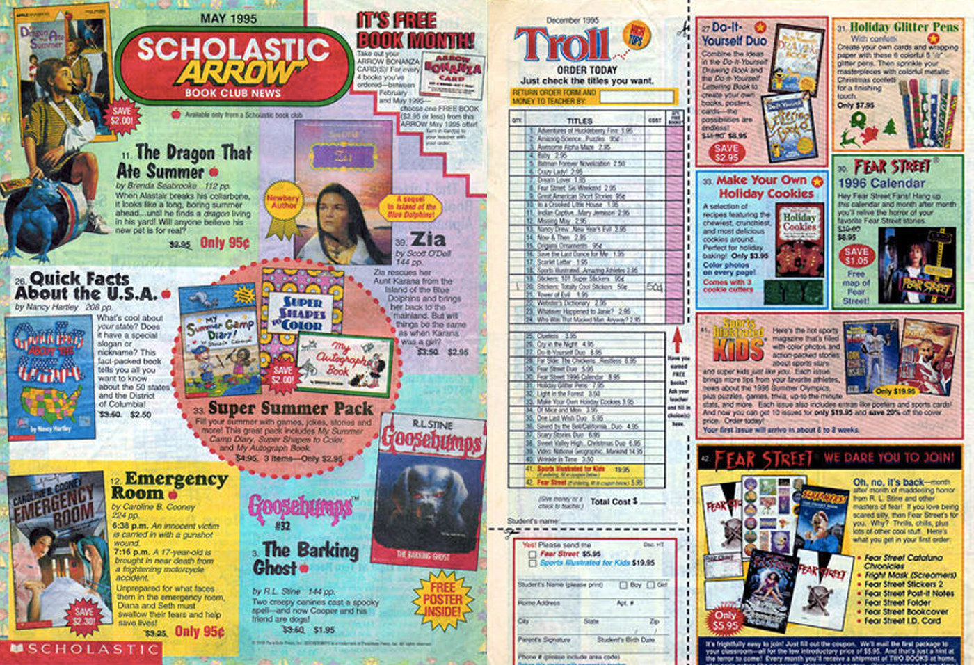 Even if your parents didn't buy them all for you, it was a nice feeling to imagine getting them all.