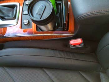 A Drop Stop installed in a reviewer's car