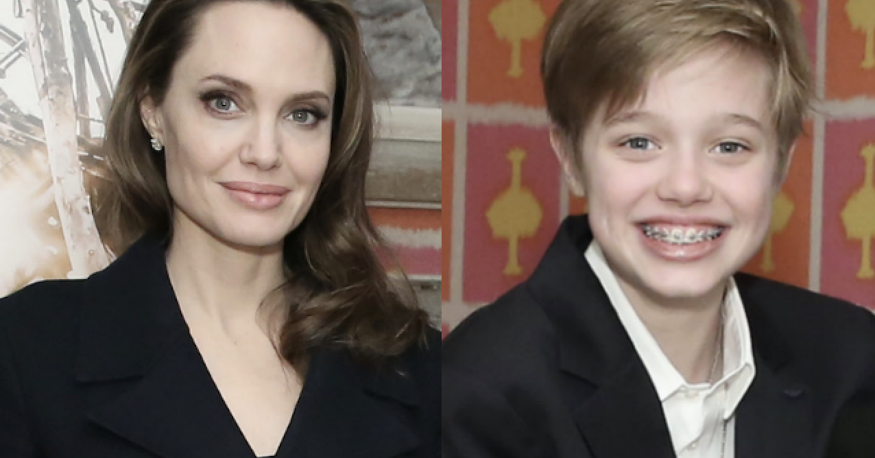 I Can't Stop Looking At This Pic Of Angelina Jolie And All Six Of Her ...