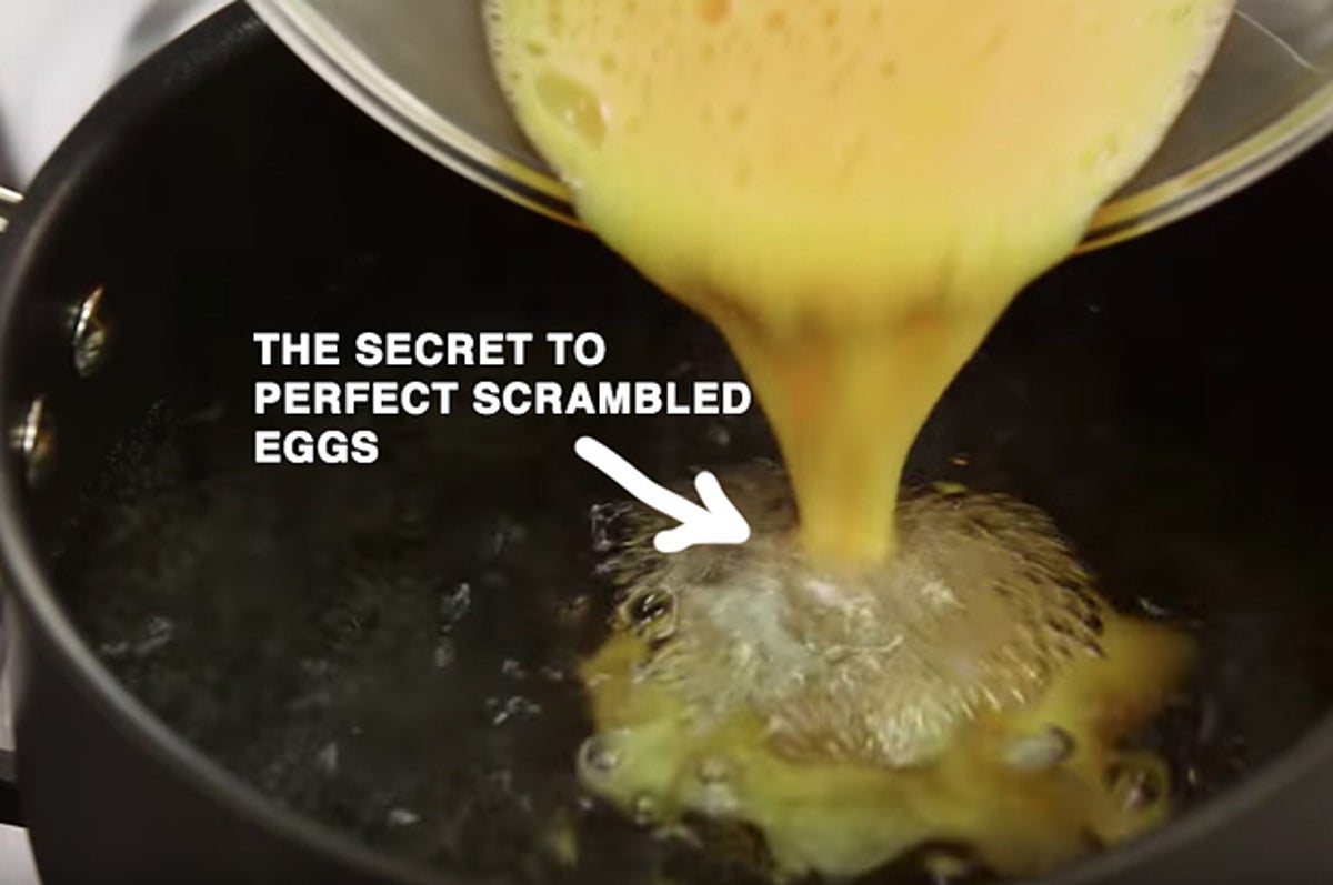 Steam Wand Scrambled Eggs 