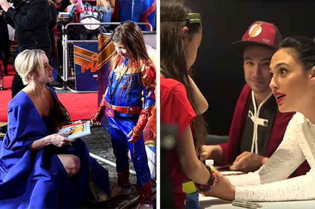 I Literally Can't Stop Crying Over These 21 Photos Of Kids Meeting Their TV And Movie Heroes