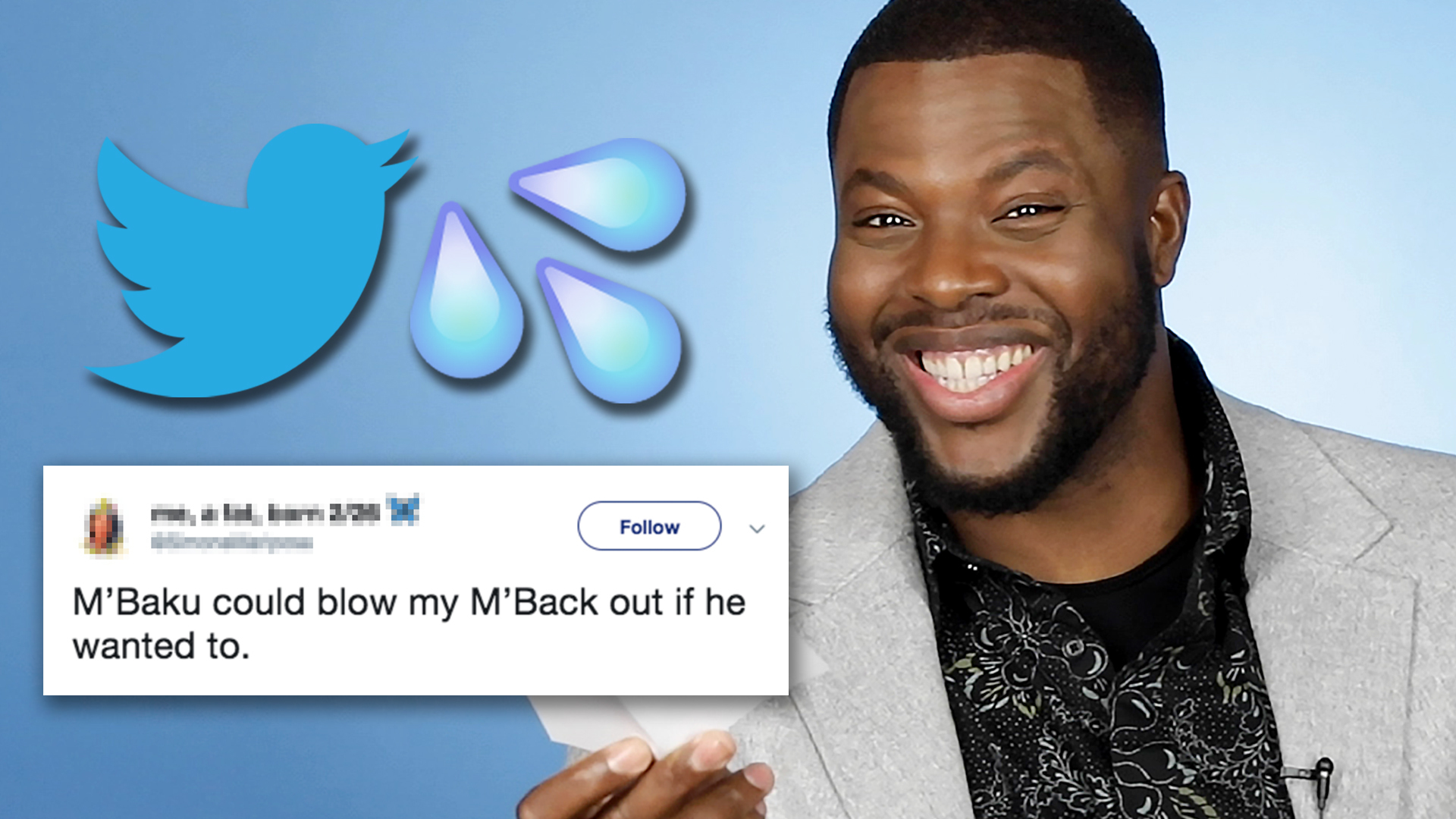 Winston Duke Reads Thirst Tweets About Himself